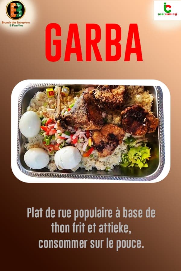 Plat typique du Brunch des Entreprises et des Familles