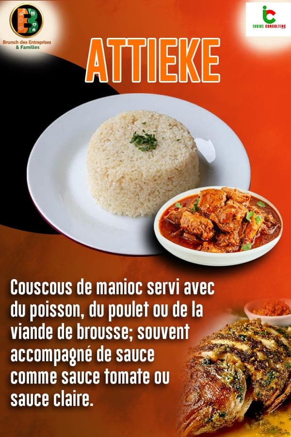 Plat typique du Brunch des Entreprises et des Familles